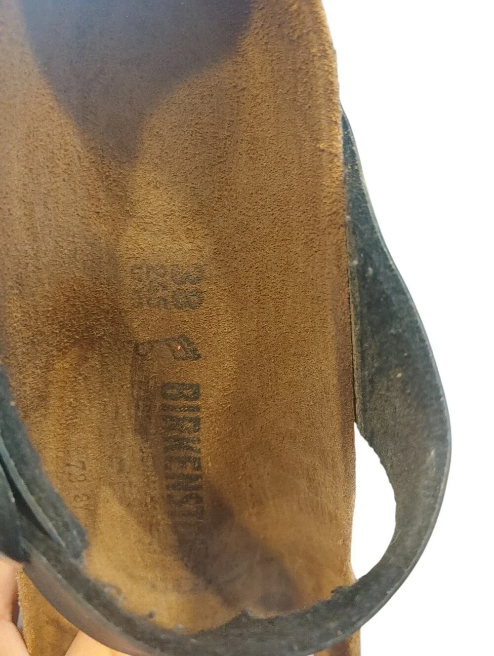 Birkenstock Gizeh Birko-Flor Black Sandal